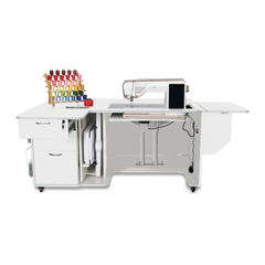 Arrow Kangaroo Sydney Lite Sewing Cabinet Hydraulic and Dual Rail Electric