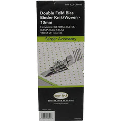 Baby Lock BLCS-DFBB10 Double Fold Bias Binder Knit/Woven - 10mm