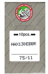 Organ Embroidery Machine Needle HAx130 EBBR 75/11 For Brother Babylock PR Machines