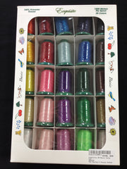 Exquisite Popular Basic Embroidery Thread Set 25 Spools