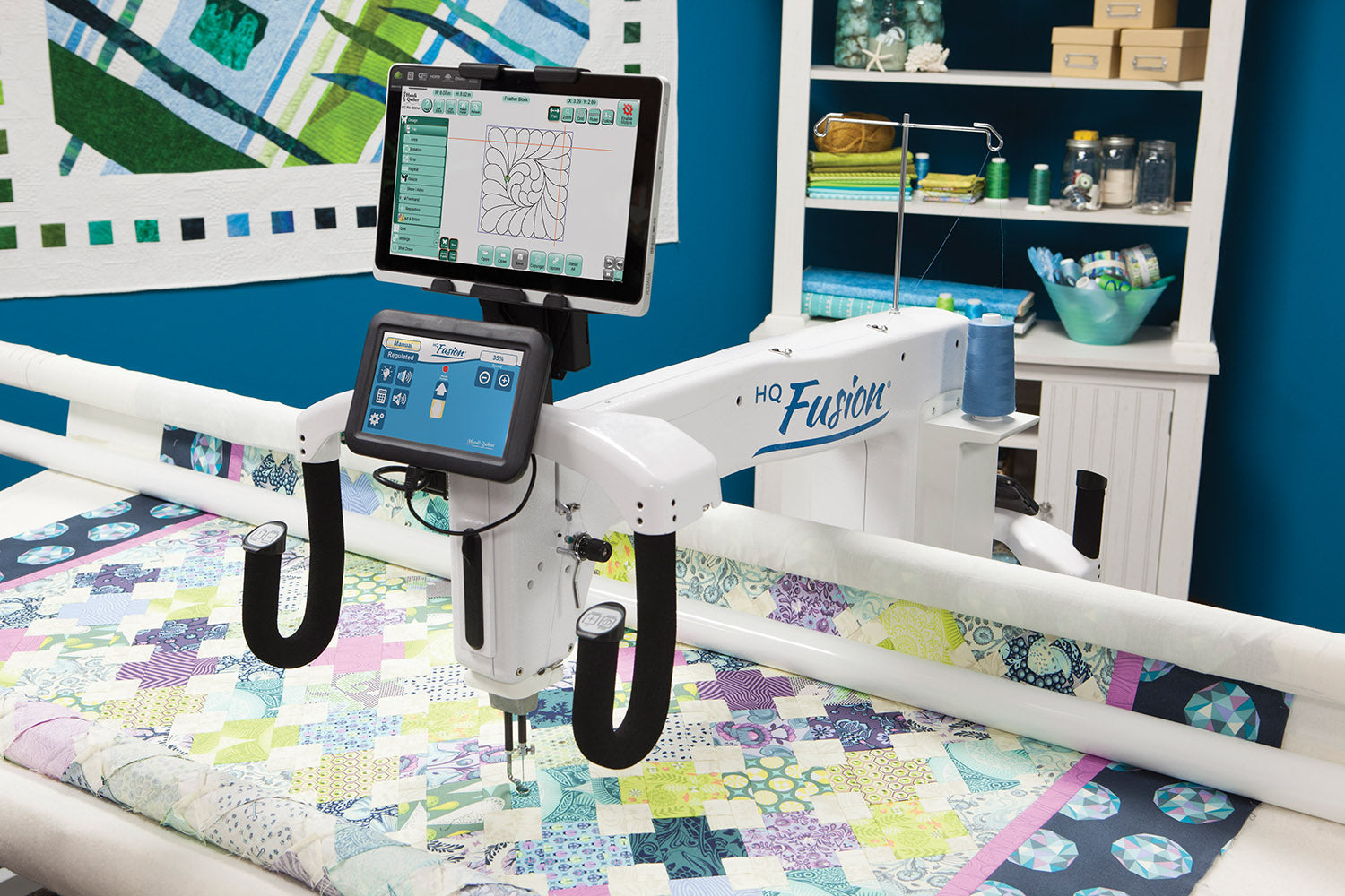 Handi Quilter HQ PS/Fusion & Fusion Frame w/Art & Stitch