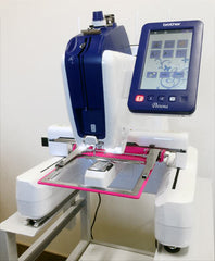 Slim Line Pink Set for Brother BabyLock Clamp Hoop Set - 4 Windows