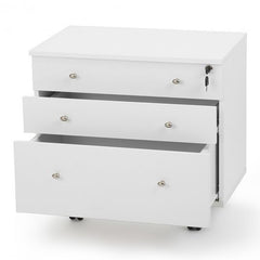 Kangaroo and Joey 2 Sewing and Storage Cabinet white