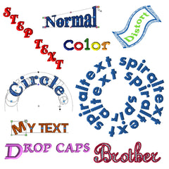 Brother BES Blue Lettering and Monogramming and Scan n Cut Software