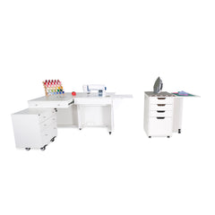Kangaroo & Joey ll Sewing Cabinet with Kiwi