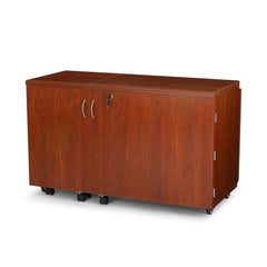 Aussie 2 Kangaroo Sewing Cabinet Teak