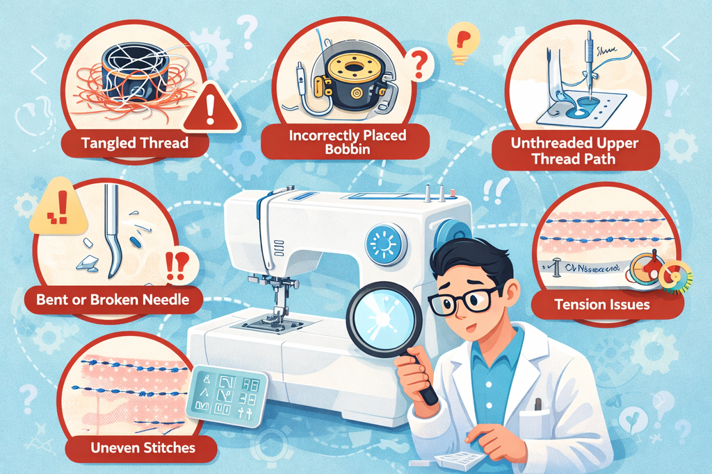 Fix Common Sewing Machine Problems: Expert Repair Guide – iCanHelpSew.com