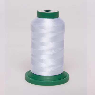 010 Exquisite White Embroidery Thread - 1000M