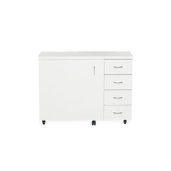 Harriet Sewing Cabinet with Quilt Leaf Extension Option