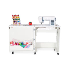 Judy Sewing Cabinet - Ash White or Teak