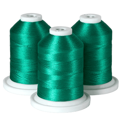Brother Aqua Mint 100% Polyester Color Fast, High Shine Embroidery Thread ETP01266