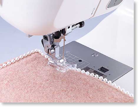 Brother, Babylock 4 mm in width Pearls & Sequins Foot