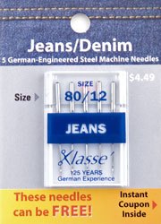 KLASSE JEANS DENIM 5PK SZ 80/12