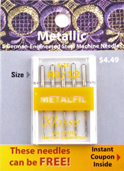 KLASSE METALLIC 5PK SZ 80/12