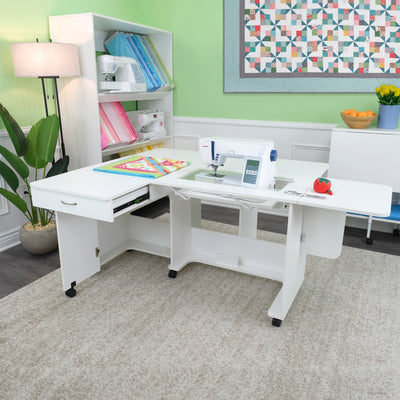 Christa Ash White Sewing Cabinet