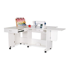 Christa Ash White Sewing Cabinet