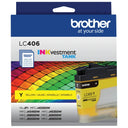 Brother LC406YS LC406 Yellow INKvestment Tank Ink Cartridge - 48 ml