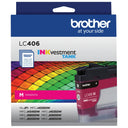 Brother LC406MS LC406 Magenta INKvestment Tank Ink Cartridge - 48 ml