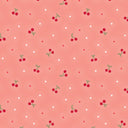 Benartex Peaches & Cream 15332-22 Sweet Cherries Medium Pink quilting cotton fabric
