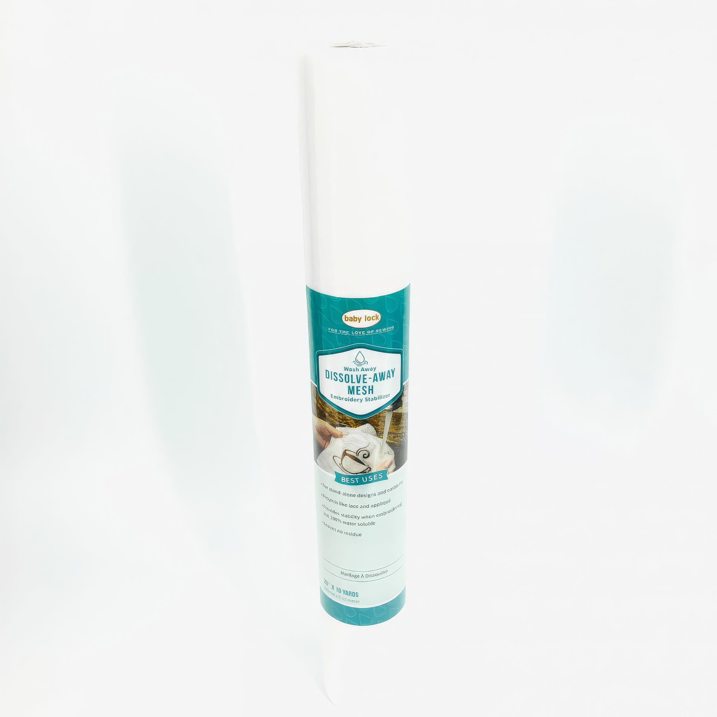 Baby Lock Model#: BLS500-20 Dissolve-Away Mesh Stabilizer
