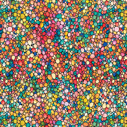 Benartex Illuminations 16884-99 Mosaic Stones Multi