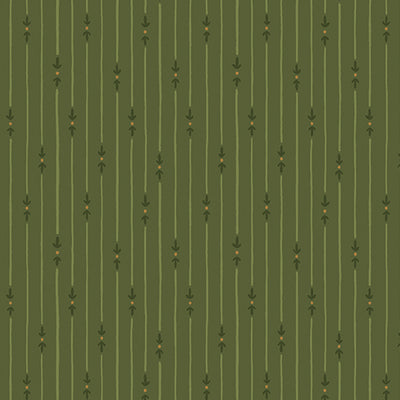 Benartex Heirloom Garden 16923-43 Heritage Stripe Sage