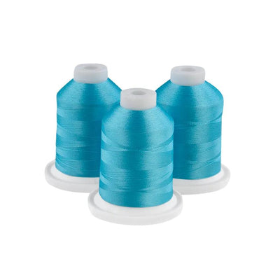 Brother Navajo Teal 100% Polyester Color Fast, High Shine Embroidery Thread ETP01398