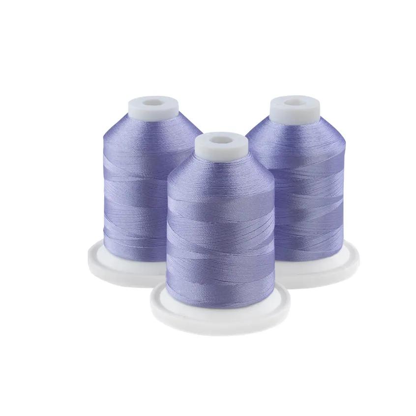 Brother Soft Purple 100% Polyester Color Fast, High Shine Embroidery Thread ETP01396