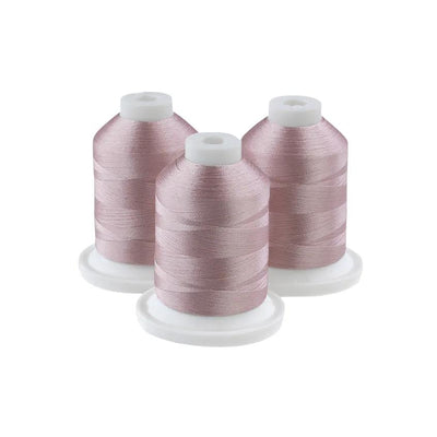 Brother Ecru 100% Polyester Color Fast, High Shine Embroidery Thread ETP01386