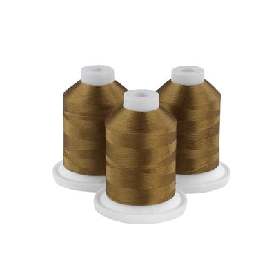 Brother Designer Green 100% Polyester Color Fast, High Shine Embroidery Thread ETP01370