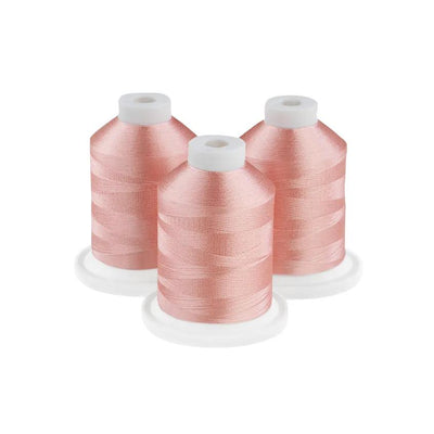 Brother Pink Melon 100% Polyester Color Fast, High Shine Embroidery Thread ETP01364