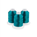Brother Oceanic Green 100% Polyester Color Fast, High Shine Embroidery Thread ETP01182