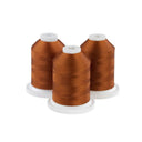 Brother Hazelnut 100% Polyester Color Fast, High Shine Embroidery Thread ETP01144