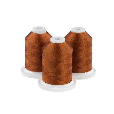 Brother Hazelnut 100% Polyester Color Fast, High Shine Embroidery Thread ETP01144