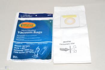 Bissell Style 7 Micro Vacuum Bags, 9 Pack (#840-9)