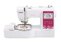 Brother PE545 embroidery machine front view