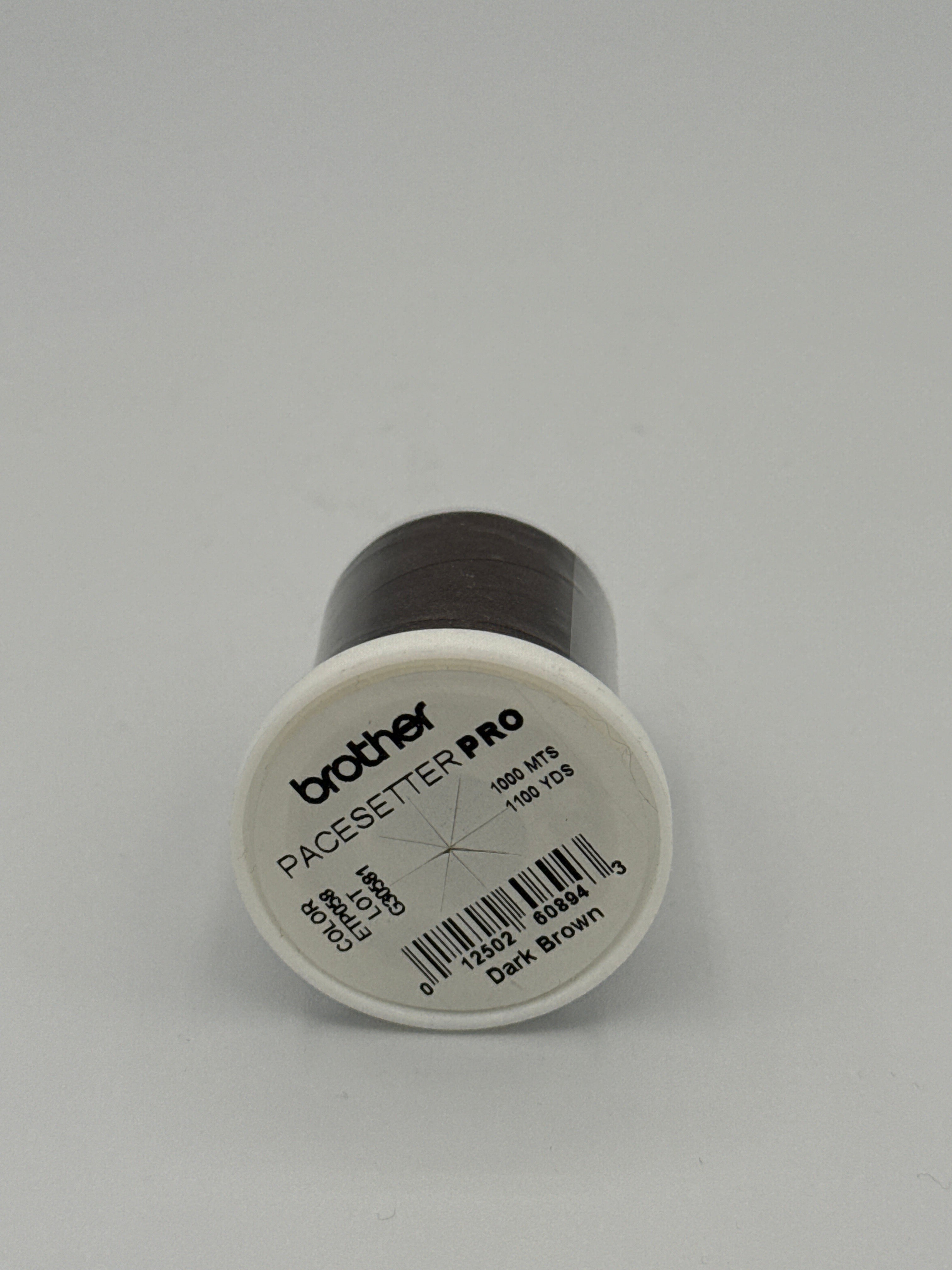 Brother Dark Brown 100% Polyester Color Fast, High Shine Embroidery Thread ETP058