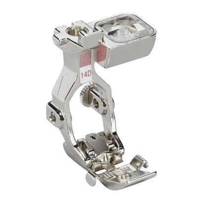 Bernina #14D Zipper Presser Foot With Guide