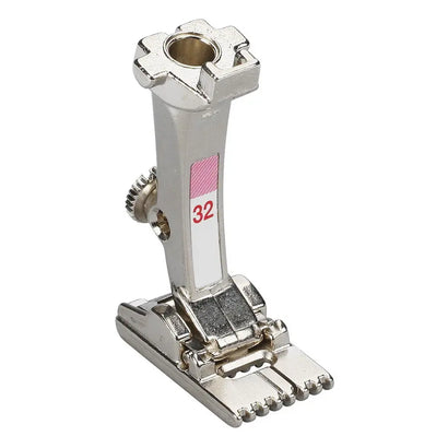 Bernina #32 Pintuck Presser Foot 7 Groove