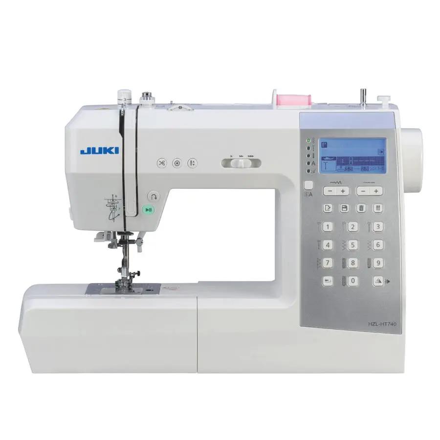 Juki HZL-HT740 Compact Size Computer Controlled Sewing Machine with 116 Stitch Patterns and 2 Fonts