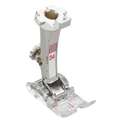 Bernina #34C Reverse Pattern Presser Foot With Clear Sole 9mm