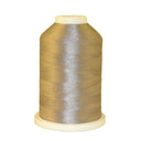 Brother Silver 100% Polyester Color Fast, High Shine Embroidery Thread ETP005