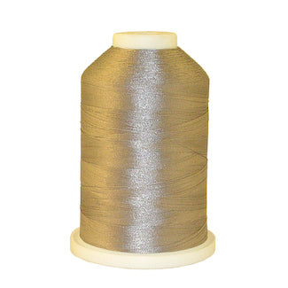 Brother Silver 100% Polyester Color Fast, High Shine Embroidery Thread ETP005