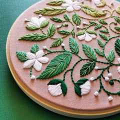 Jessica Long Blissful Blooms Beginner Embroidery Kit