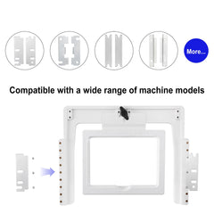 Fast Magna Frame hooping a sleeve