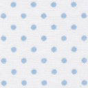 Blue Dots on White - Swatch