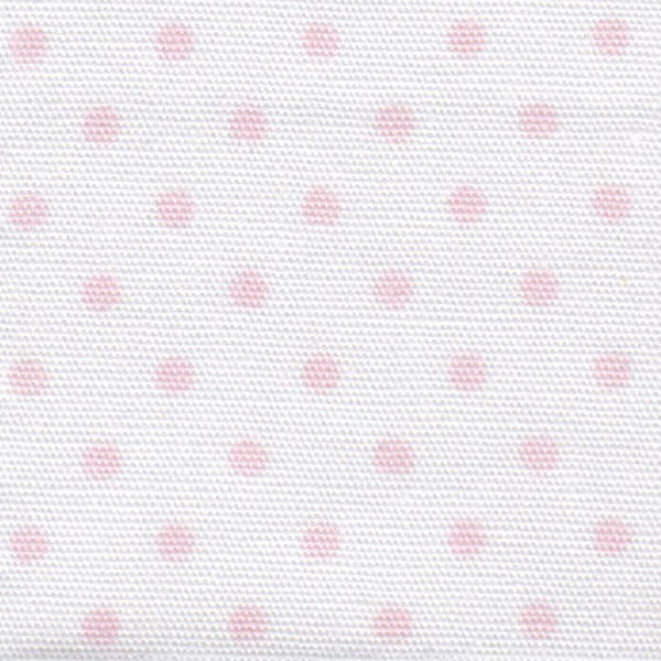 Pink Dots on White - Swatch