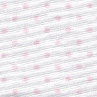 Pink Dots on White - Swatch