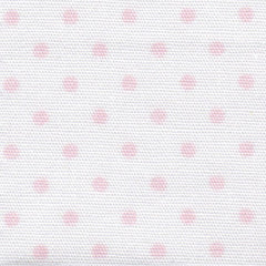 Pink Dots on White - Swatch