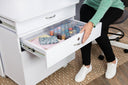 Koala Quilter's Vision Cabinet & Companion Chest - White (Q-W001)